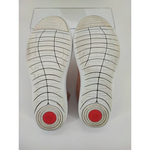 FitFlop Women's Uberknit Hi Top Pink Pull-On Sneaker Size 7.5 US - Picture 5 of 5